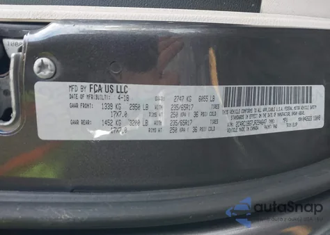 2018 Chrysler Pacifica Touring L z USA, uszkodzony, nr VIN 2C4RC1BG7JR294647